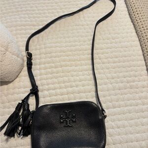 Tory Burch Black Leather Crossbody Bag